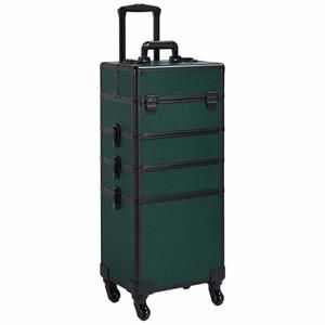 4 In 1 Aluminum Rolling Makeup Case Professional Cosmetic Case Makeup Train🌻